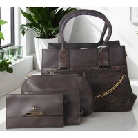 H1565 - Stylish 4pc Fashion Handbag Set